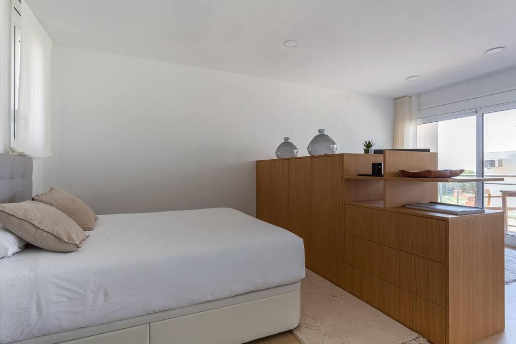 A Pie De Playa En Gava Mar! Apartment Bagian luar foto