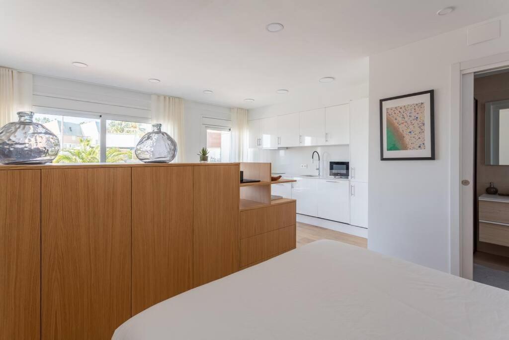 A Pie De Playa En Gava Mar! Apartment Bagian luar foto